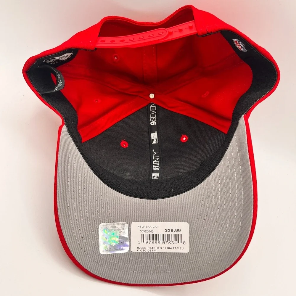 Tampa Bay Buccaneers New Era Hat Stretch‎ Snap Back 9SEVENTY Bucs NFL NEW